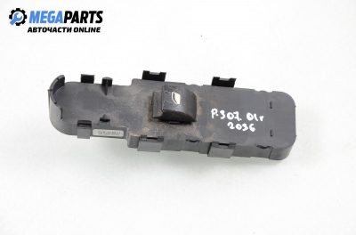 Power window button for Peugeot 307 1.6, 109 hp, hatchback, 5 doors, 2001