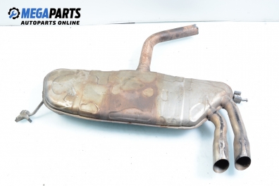 Rear muffler for Volkswagen Scirocco 1.4 TSI, 160 hp automatic, 2010