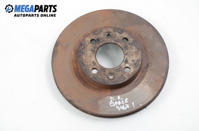 Brake disc for Renault Espace II 2.2, 108 hp, 1993, position: front