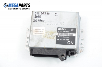 ECU for Opel Calibra 2.0, 115 hp, 1991 № Bosch 0 261 200 530