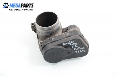 Butterfly valve for Mercedes-Benz A W168 1.6, 102 hp, 5 doors, 1998