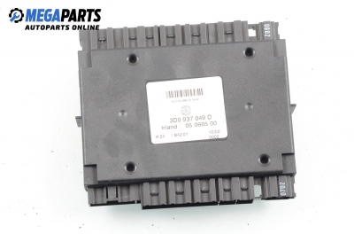Module for Volkswagen Phaeton 6.0 4motion, 420 hp automatic, 2002 № 3DO 937 049 D