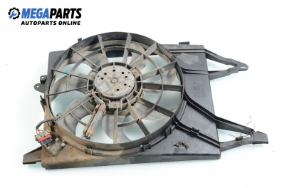 Radiator fan for Opel Vectra B 1.8 16V, 115 hp, sedan automatic, 1997 № GM 90 499 768 / Valeo