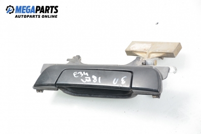 Outer handle for BMW 5 (E34) 2.0 24V, 150 hp, sedan, 1991, position: rear - left