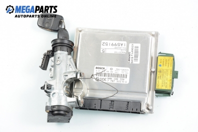ECU incl. ignition key and immobilizer for Land Rover Freelander I (L314) 2.0 4x4 DI, 98 hp, 2002 № Bosch 0 281 010 300