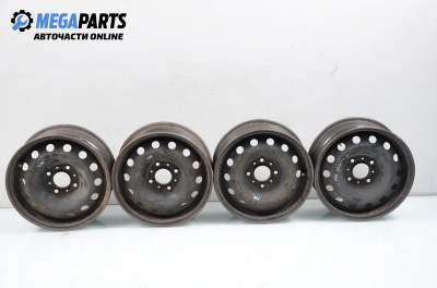 Steel wheels for Citroen C2 (2003-2009)