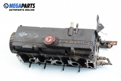 Engine head for Renault Clio I 1.2, 54 hp, 3 doors, 1995