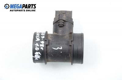 Air mass flow meter for Opel Corsa B 1.0, 54 hp, 3 doors, 1998 № 0 280 217 123