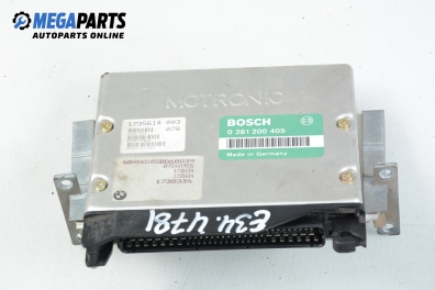 ECU für BMW 5 (E34) 2.0 24V, 150 hp, sedan, 1991 № Bosch 0 261 200 405