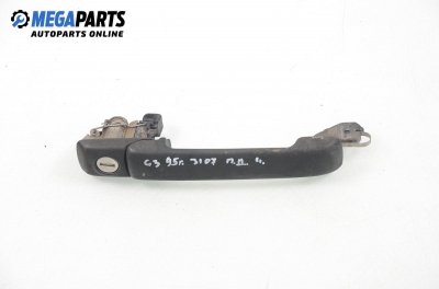 Mâner exterior pentru Volkswagen Golf III 1.6, 101 cp, 3 uși, 1995, poziție: dreapte