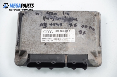 ECU for Audi A3 (8L) 1.6, 101 hp, 1997 № 06A 906 019 E