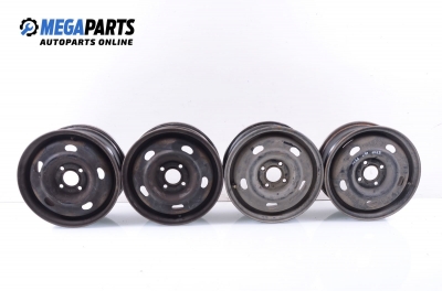 Steel wheels for Renault Laguna (1993-2000) 14 inches, width 5.5 (The price is for the set)
