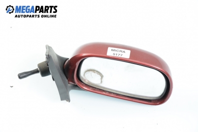 Oglindă pentru Nissan Micra (K11) 1.0 16V, 54 cp, 3 uși automat, 1995, poziție: dreapte
