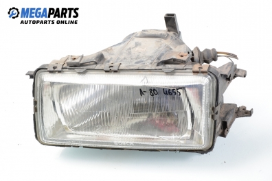 Headlight for Audi 80 (B3) 1.6 TD, 80 hp, sedan, 1991, position: left Bosch