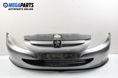 Front bumper for Peugeot 307 2.0 16V, 136 hp, station wagon automatic, 2004, position: front