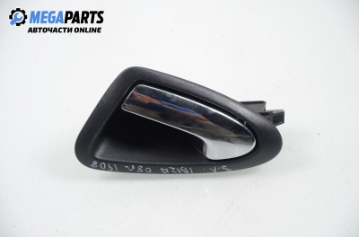 Inner handle for Seat Ibiza (6J) 1.2, 70 hp, hatchback, 2008, position: rear - left