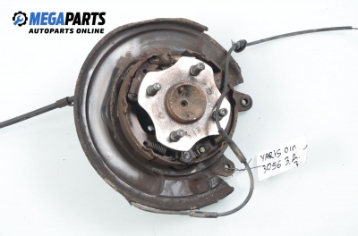 Knuckle hub for Toyota Yaris 1.5 VVT-i, 106 hp, hatchback, 3 doors, 2001, position: rear - right