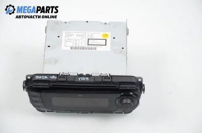 CD player for Seat Ibiza (6J) 1.2, 70 hp, hatchback, 2008