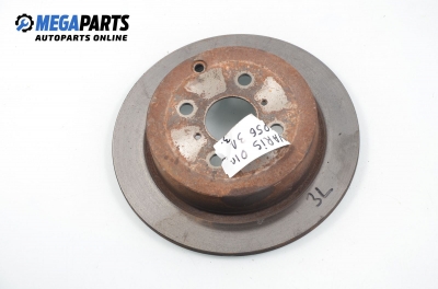 Brake disc for Toyota Yaris 1.5 VVT-i, 106 hp, hatchback, 3 doors, 2001, position: rear