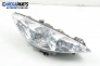 Headlight for Peugeot 308 (T7) 1.6 HDi, 109 hp, hatchback, 5 doors, 2008, position: right