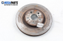 Brake disc for Toyota Avensis 2.0 D-4D, 126 hp, station wagon, 5 doors, 2007, position: front