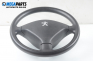 Steering wheel for Peugeot 307 1.4 HDI, 68 hp, hatchback, 5 doors, 2003