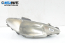 Headlight for Peugeot 206 1.4 HDi, 68 hp, hatchback, 5 doors, 2003, position: right