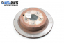 Brake disc for Nissan Murano 3.5 4x4, 234 hp, suv automatic, 2005, position: rear