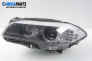 Xenon headlight for BMW 5 (F10, F11) 3.0, 258 hp, sedan automatic, 2010, position: left Hella