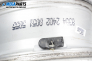 Alufelgen for Peugeot 407 (2004-2010) 17 inches, width 7 (Preis pro set angegeben)