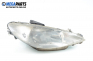 Headlight for Peugeot 206 1.4, 75 hp, hatchback, 2001, position: right