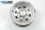 Steel wheels for Ssang Yong Musso (1995-2004) 15 inches, width 7 (The price is for the set)