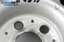 Steel wheels for Mercedes-Benz Vito Bus (638) (02.1996 - 07.2003) 15 inches, width 5,5 (The price is for the set)