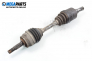 Driveshaft for Nissan Almera Tino 2.2 dCi, 115 hp, minivan, 2001, position: front - left
