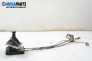 Shifter with cables for Peugeot 407 2.0 HDi, 136 hp, sedan, 2004