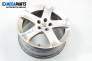 Alloy wheels for Peugeot 407 (6D) (2004-05-01 - ...) 17 inches, width 7 (The price is for the set)