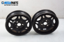 Steel wheels for Smart City-Coupe (450) (07.1998 - 01.2004) 15 inches, width 4 (The price is for two pieces)