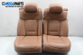 Leather seats with electric adjustment and heating for BMW 7 (F02) 4.4, 408 hp, sedan automatic, 2008