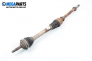 Driveshaft for Peugeot 206 1.4 HDi, 68 hp, hatchback, 2002, position: front - right