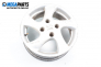 Jante din aliaj for Peugeot 206 (1998-2012) 15 inches, width 6 (Prețul este pentru un set)