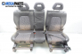 Seats set for Mercedes-Benz A-Class W168 1.6, 102 hp, hatchback, 1998