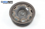 Steel wheels for Peugeot 307 Hatchback (08.2000 - 12.2012) 15 inches, width 6 (The price is for two pieces)