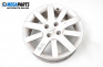 Alloy wheels for Peugeot 207 Hatchback (02.2006 - 12.2015) 17 inches, width 7 (The price is for the set)