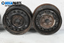Steel wheels for Peugeot Expert Box I (07.1995 - 03.2008) 15 inches, width 6 (The price is for the set)