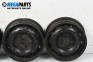 Steel wheels for Peugeot 206 Hatchback (08.1998 - 12.2012) 13 inches, width 3 (The price is for the set)