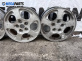 Alloy wheels for Mitsubishi Pajero PININ (03.1999 - 06.2007) 16 inches, width 6 (The price is for the set)
