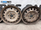 Steel wheels for Mercedes-Benz Vito Bus (638) (02.1996 - 07.2003) 15 inches, width 6, ET 60 (The price is for the set)
