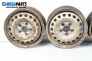 Stahlfelgen for Volkswagen Transporter IV Bus (09.1990 - 04.2003) 15 inches, width 6 (Preis pro set angegeben)
