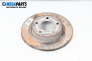 Brake disc for Opel Zafira A Minivan (04.1999 - 06.2005), position: rear