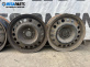 Jante din oțel for Opel Zafira A Minivan (04.1999 - 06.2005) 15 inches, width 6 (Prețul este pentru un set)